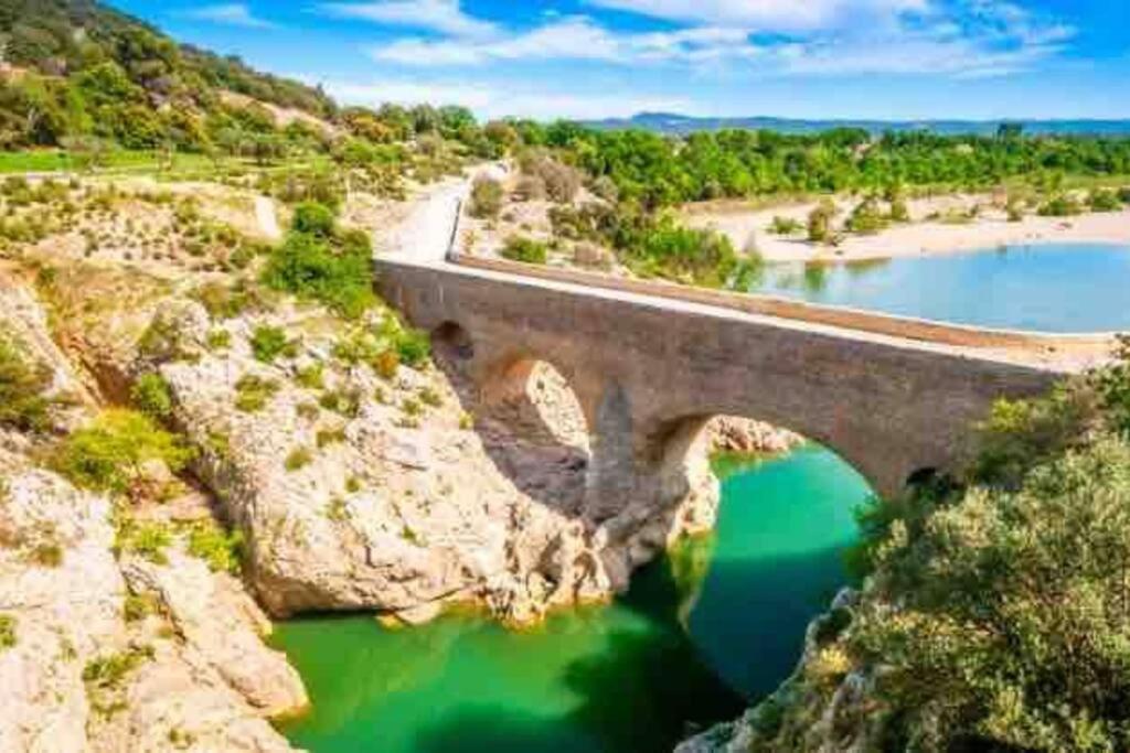 Maison Avec Exterieur Proche Saint Guilhem Le Desert Экстерьер фото